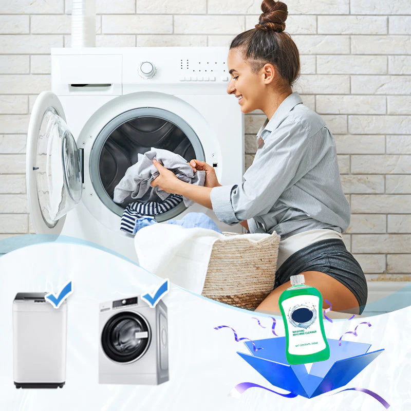 🎉Nieuwjaars Cadeau 50% KORTING!🌊Dieptereinigende Wasmachinereiniger (Kalkafbraak + 99.9% Sterilisatie) – Verwijder Muffe Geuren & Hardnekkig Vuil: Hou Jouw Machine Efficiënt! - Image 6