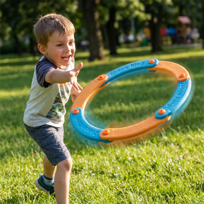 🎉Nieuwjaars Cadeau 50% KORTING!🎮Modulair Fluitend Vliegend Ringspeeltje: Afneembaar & Samenstelbaar + Zacht EVA – Veilig & Creatief Plezier Voor Kinderen!
