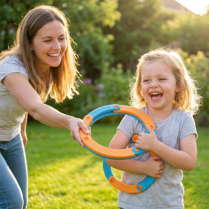 🎉Nieuwjaars Cadeau 50% KORTING!🎮Modulair Fluitend Vliegend Ringspeeltje: Afneembaar & Samenstelbaar + Zacht EVA – Veilig & Creatief Plezier Voor Kinderen! - Image 3