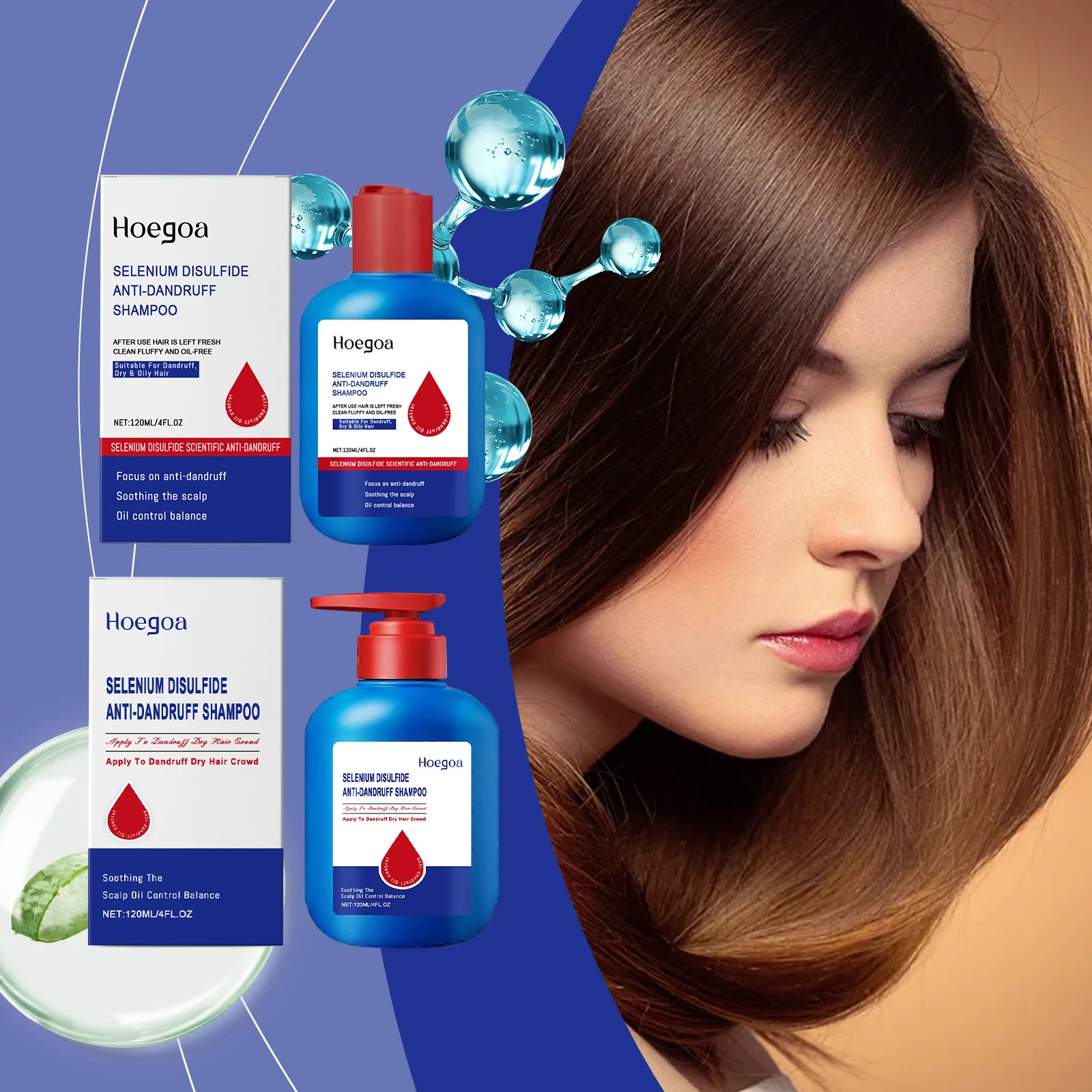 💆‍♀️ Seleniumdisulfide Anti-Roos Shampoo - Effectief Tegen Roos & Voor Gezond Haar!