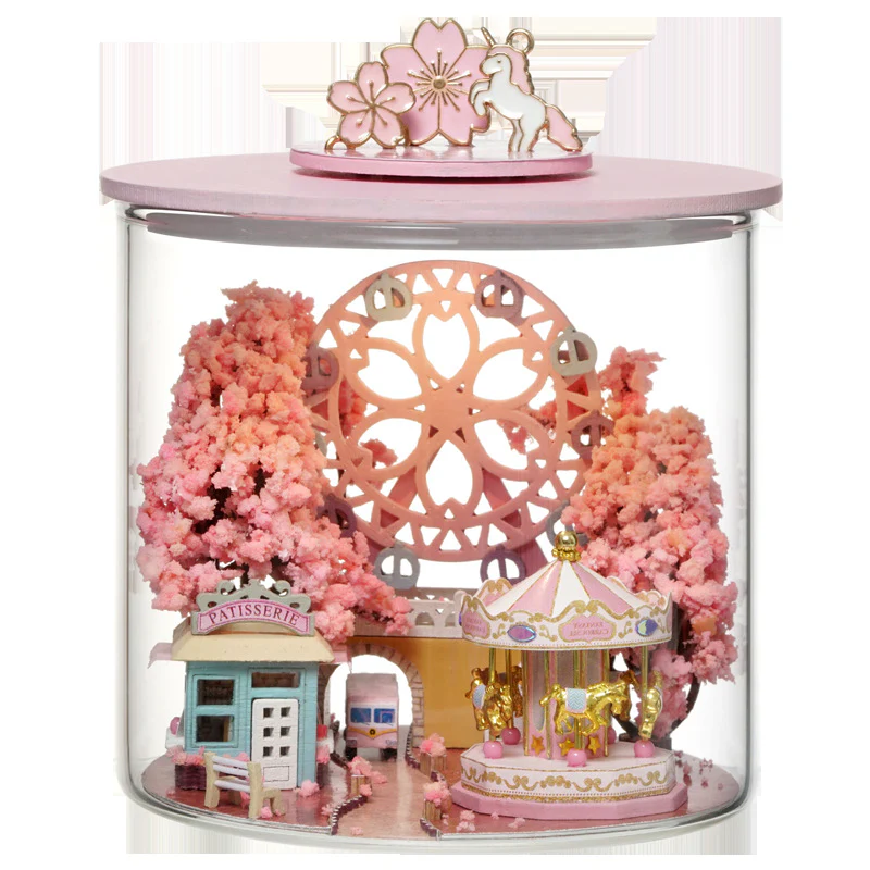 🎄Kerstdeal ALTIJD 50% KORTING!✨ DIY Mini Casa Magische Kas Tuin Poppenhuis Bouwpakket – Creatief Knutselen, Hoogwaardige Materialen & Perfect als Cadeau! - Image 10