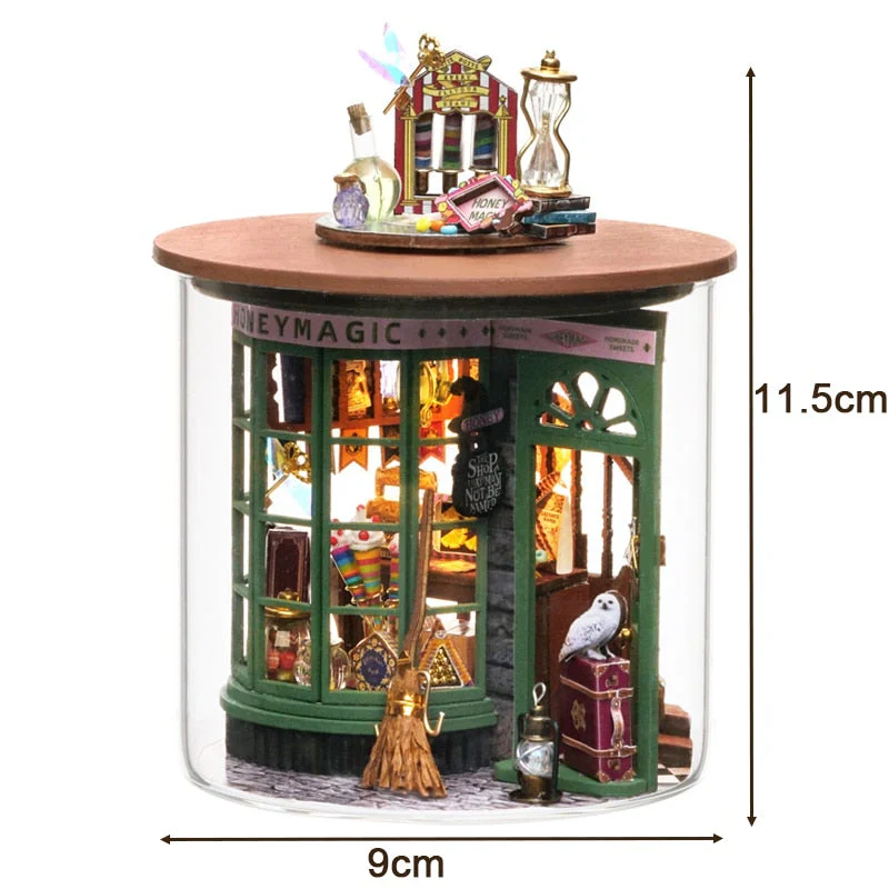 🎄Kerstdeal ALTIJD 50% KORTING!✨ DIY Mini Casa Magische Kas Tuin Poppenhuis Bouwpakket – Creatief Knutselen, Hoogwaardige Materialen & Perfect als Cadeau! - Image 11