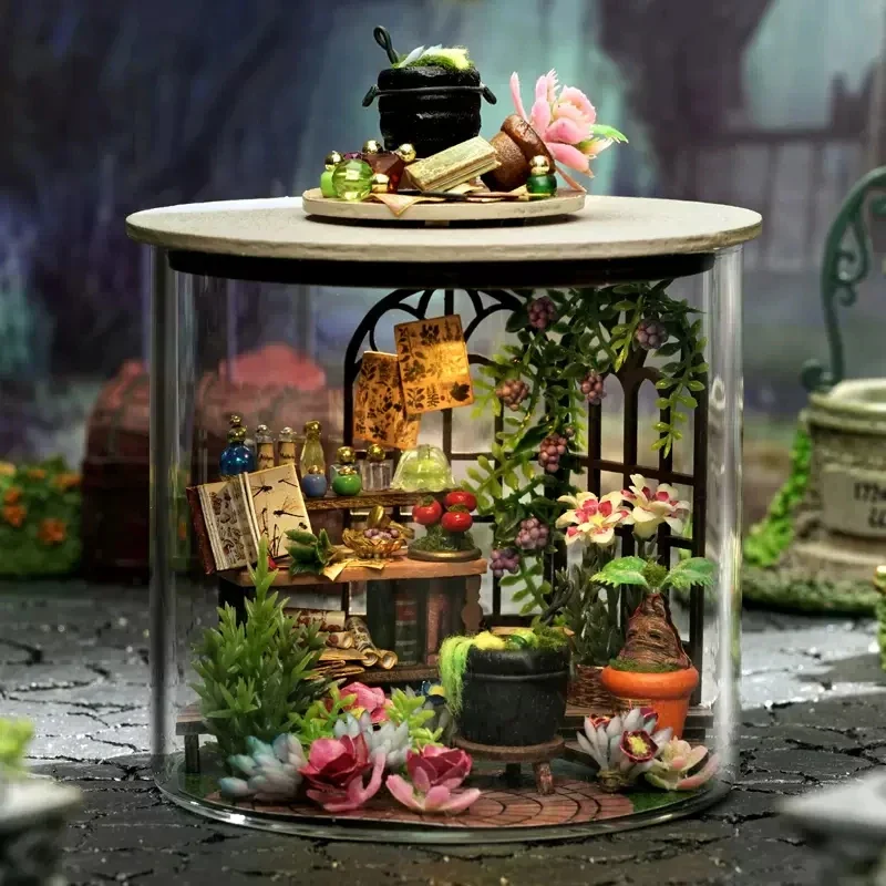 🎄Kerstdeal ALTIJD 50% KORTING!✨ DIY Mini Casa Magische Kas Tuin Poppenhuis Bouwpakket – Creatief Knutselen, Hoogwaardige Materialen & Perfect als Cadeau! - Image 3