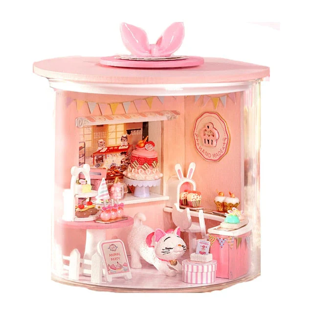 🎄Kerstdeal ALTIJD 50% KORTING!✨ DIY Mini Casa Magische Kas Tuin Poppenhuis Bouwpakket – Creatief Knutselen, Hoogwaardige Materialen & Perfect als Cadeau! - Image 5