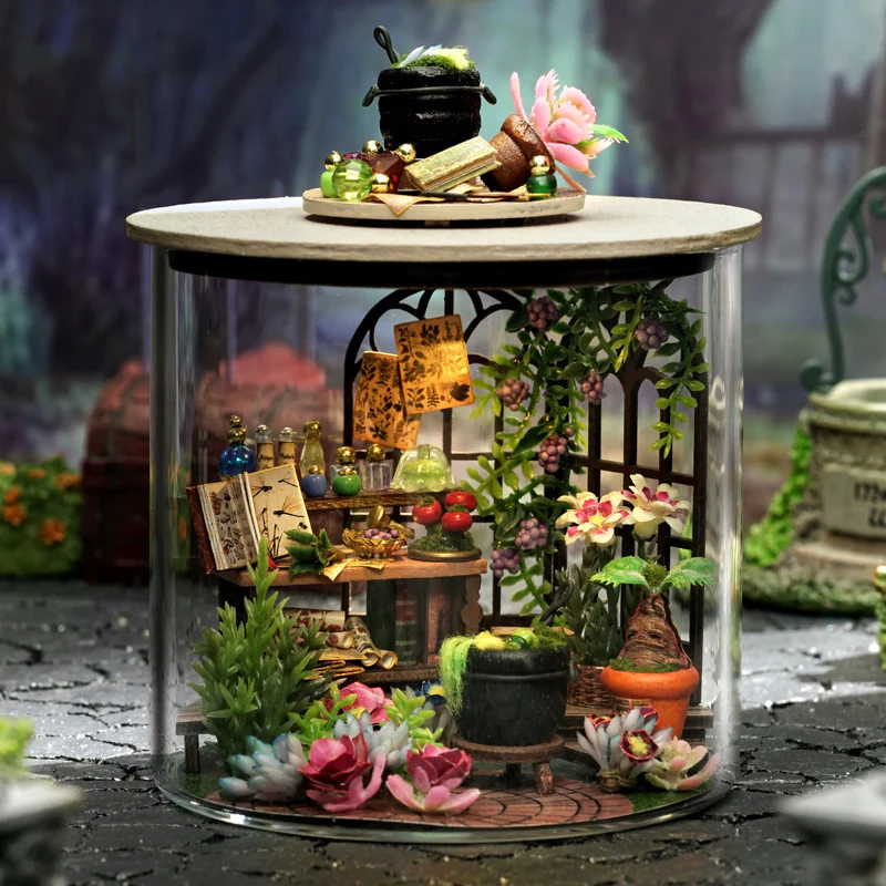 🎄Kerstdeal ALTIJD 50% KORTING!✨ DIY Mini Casa Magische Kas Tuin Poppenhuis Bouwpakket – Creatief Knutselen, Hoogwaardige Materialen & Perfect als Cadeau! - Image 9
