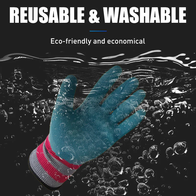 🔧🧤 Duurzame Antislip Herbruikbare Handschoenen – Slijtvaste Bescherming, Slipvaste Rubberen Coating & Ergonomische Comfort (Milieuvriendelijk)! - Image 8