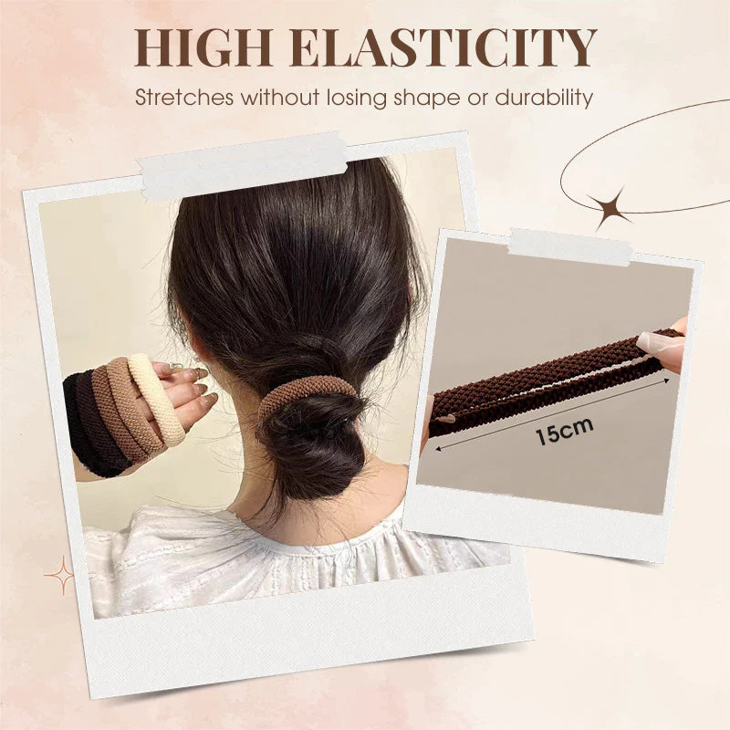 Durable Wide Elastic Hair Tie - Image 2