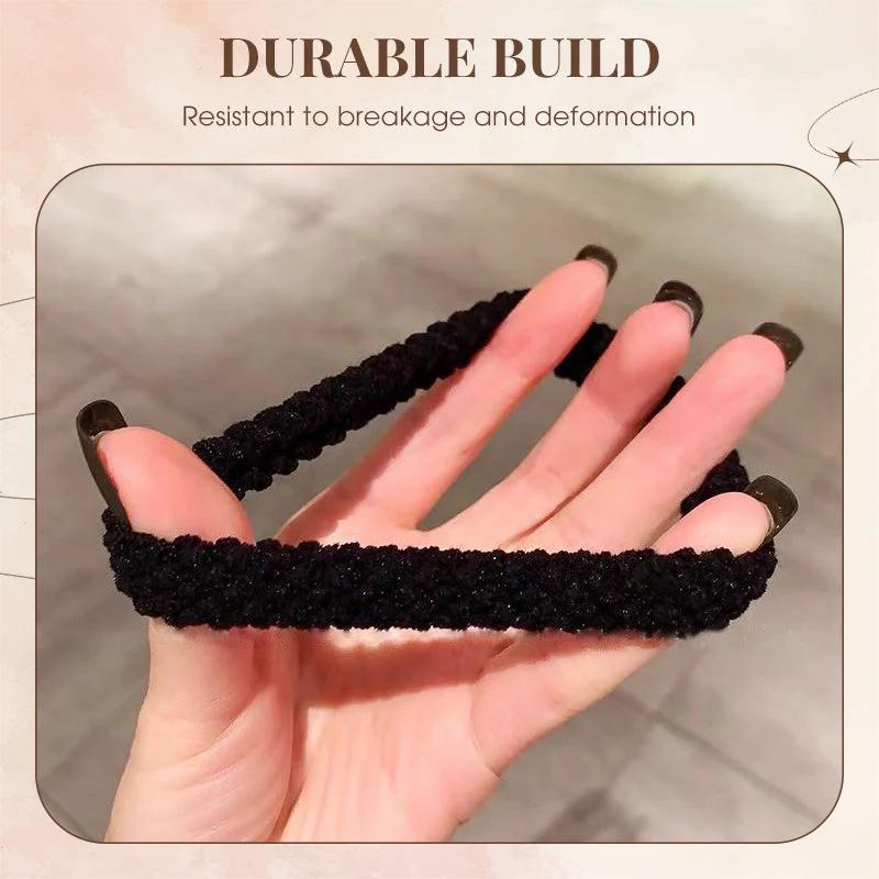 Durable Wide Elastic Hair Tie - Image 3