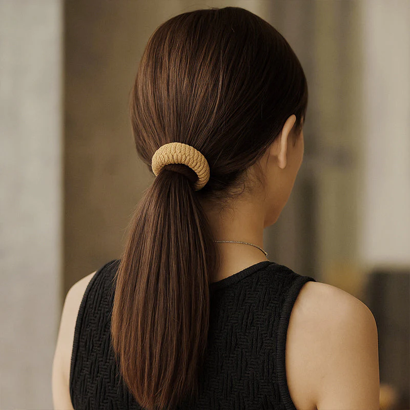 Durable Wide Elastic Hair Tie - Image 7