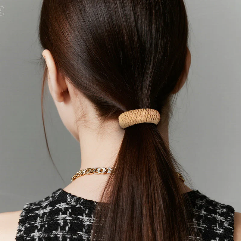 Durable Wide Elastic Hair Tie - Image 8