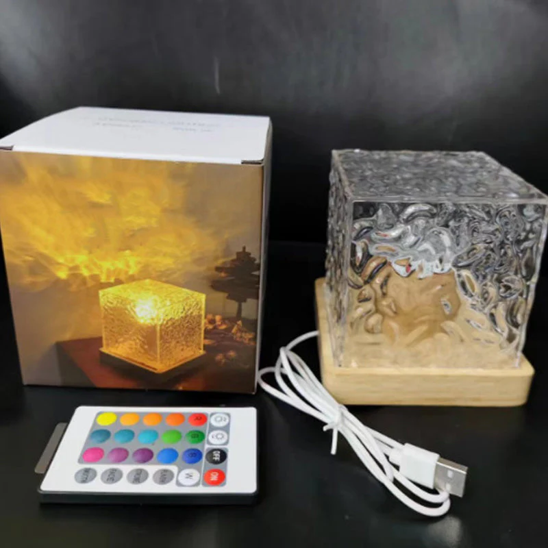 🎄Kerstdeal ALTIJD 50% KORTING!🌊✨ Dynamisch Waterrimpel LED Sfeerverlichting: Rustgevende Natuurlijke Vibe + Zachte Oogvriendelijke Verlichting Voor Jouw Huis! - Image 2