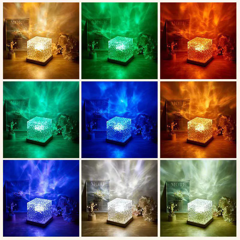 🎄Kerstdeal ALTIJD 50% KORTING!🌊✨ Dynamisch Waterrimpel LED Sfeerverlichting: Rustgevende Natuurlijke Vibe + Zachte Oogvriendelijke Verlichting Voor Jouw Huis! - Image 5