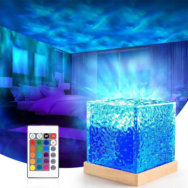 🎄Kerstdeal ALTIJD 50% KORTING!🌊✨ Dynamisch Waterrimpel LED Sfeerverlichting: Rustgevende Natuurlijke Vibe + Zachte Oogvriendelijke Verlichting Voor Jouw Huis! - Image 6
