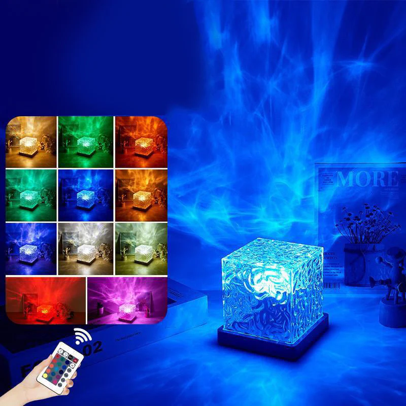 🎄Kerstdeal ALTIJD 50% KORTING!🌊✨ Dynamisch Waterrimpel LED Sfeerverlichting: Rustgevende Natuurlijke Vibe + Zachte Oogvriendelijke Verlichting Voor Jouw Huis! - Image 7