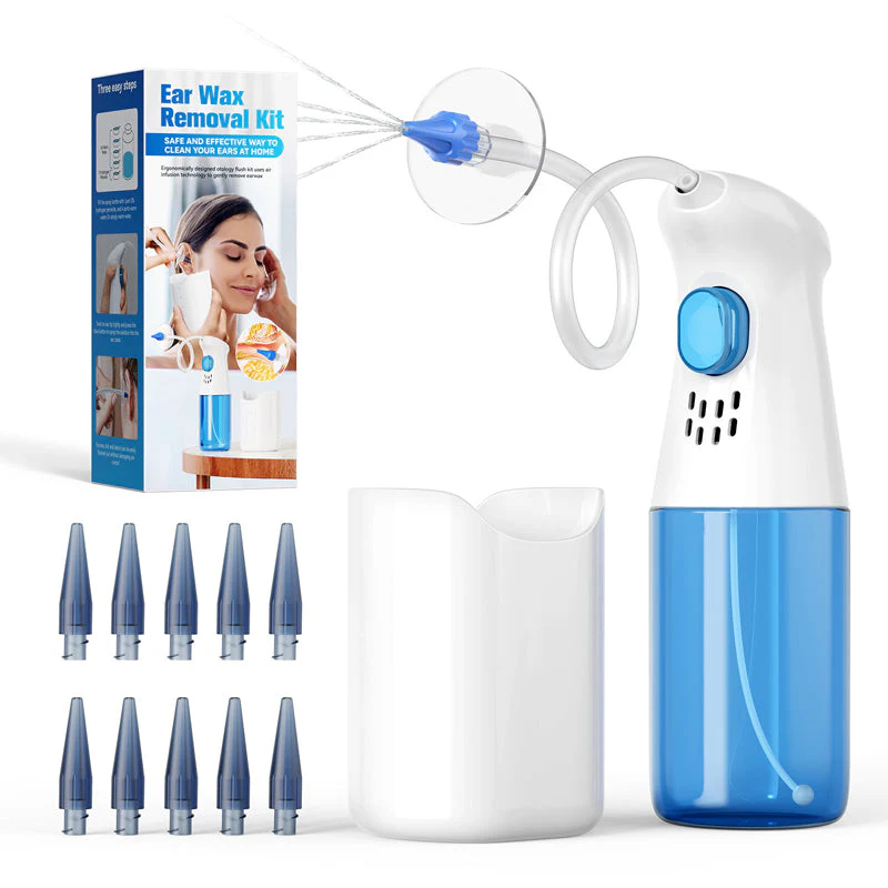 🌞Fris De Lente In Met 50% Korting!🧼 Oorsmeer Verwijderingsset (E20/W10) – Veilig & Zacht, Met Vervangbare Neusstukjes Voor Painless Oorreiniging! - Image 2