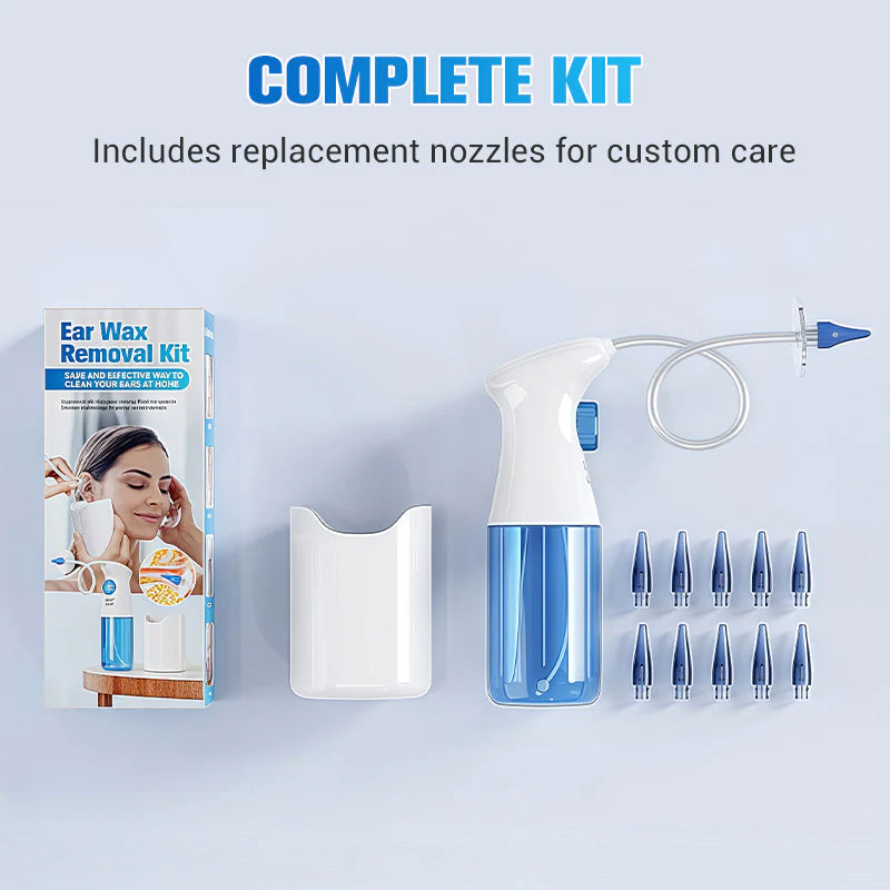 🌞Fris De Lente In Met 50% Korting!🧼 Oorsmeer Verwijderingsset (E20/W10) – Veilig & Zacht, Met Vervangbare Neusstukjes Voor Painless Oorreiniging! - Image 4