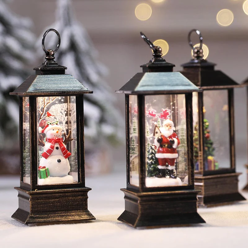 ✨ Kerst LED Kristallen Lantaarn – Magische Sneeuwvlok Effect, Draadloos & Meerdere Verlichtingsmodi (Kerstsfeer in Elke Kamer!) - Image 5