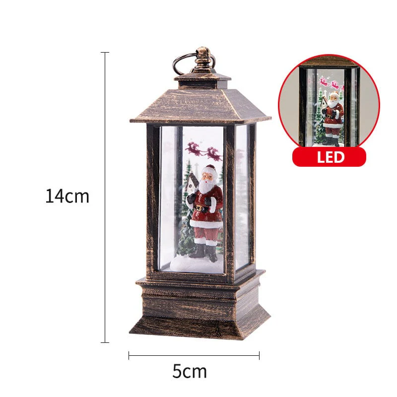 ✨ Kerst LED Kristallen Lantaarn – Magische Sneeuwvlok Effect, Draadloos & Meerdere Verlichtingsmodi (Kerstsfeer in Elke Kamer!) - Image 6