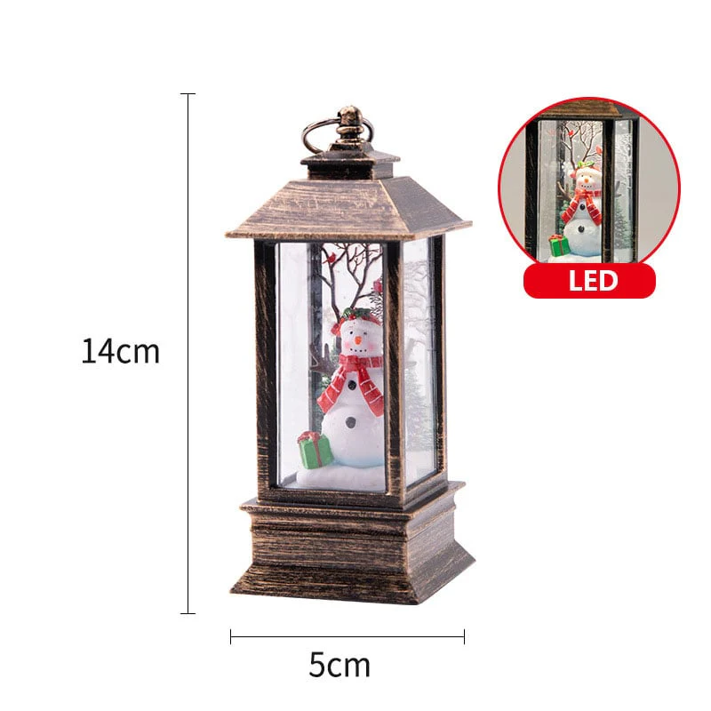 ✨ Kerst LED Kristallen Lantaarn – Magische Sneeuwvlok Effect, Draadloos & Meerdere Verlichtingsmodi (Kerstsfeer in Elke Kamer!) - Image 8