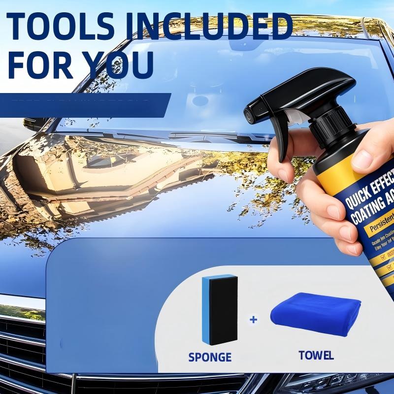 🌞Fris De Lente In Met 50% Korting!🚗 3-in-1 Auto-lakspray: Reinigen + Coaten + Beschermen in één stap – directe glans én langdurige bescherming! - Image 8