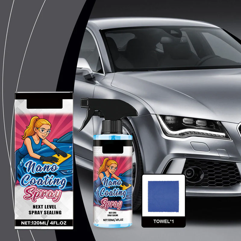 🎉Nieuwjaars Cadeau 50% KORTING!✨Nano Coating Auto Polijstspray: Spiegelglans In Minuten + Langdurige Bescherming – Eenvoudig Te Gebruiken!