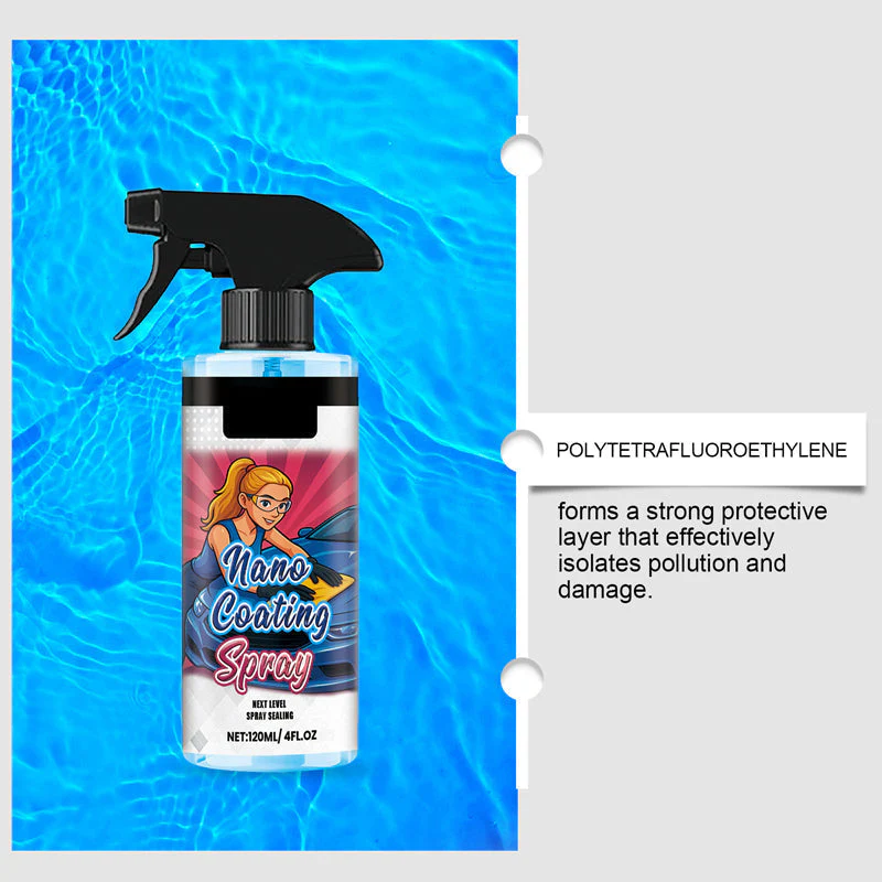 🎉Nieuwjaars Cadeau 50% KORTING!✨Nano Coating Auto Polijstspray: Spiegelglans In Minuten + Langdurige Bescherming – Eenvoudig Te Gebruiken! - Image 5