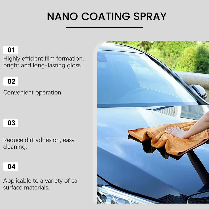🎉Nieuwjaars Cadeau 50% KORTING!✨Nano Coating Auto Polijstspray: Spiegelglans In Minuten + Langdurige Bescherming – Eenvoudig Te Gebruiken! - Image 6
