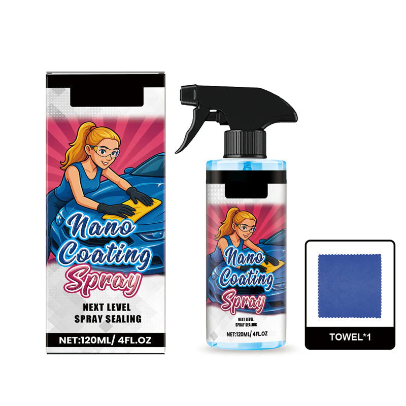 🎉Nieuwjaars Cadeau 50% KORTING!✨Nano Coating Auto Polijstspray: Spiegelglans In Minuten + Langdurige Bescherming – Eenvoudig Te Gebruiken! - Image 9