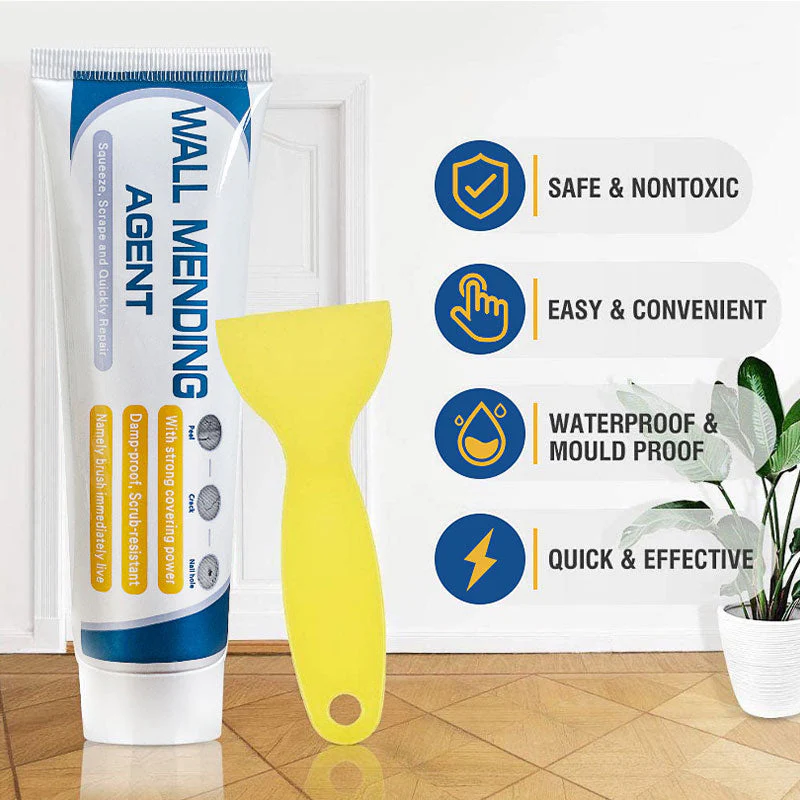 🎉Nieuwjaars Cadeau 50% KORTING!🛠️Gipsplaat Reparatieset (Met Schraper): Efficiënte Sterke Hechting – Waterdicht & Eenvoudig Te Gebruiken! - Image 4