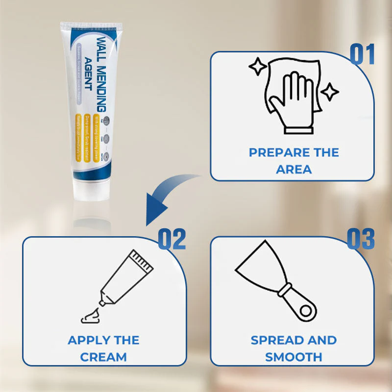 🎉Nieuwjaars Cadeau 50% KORTING!🛠️Gipsplaat Reparatieset (Met Schraper): Efficiënte Sterke Hechting – Waterdicht & Eenvoudig Te Gebruiken! - Image 7