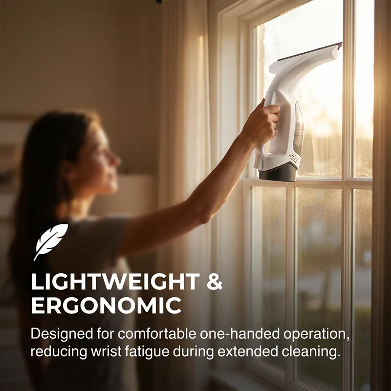 🌞Fris De Lente In Met 50% Korting!✨ Elektrische Raamreiniger met Verlengstang – Streepvrij & Moeiteloos Hoogte Bereiken! - Image 7