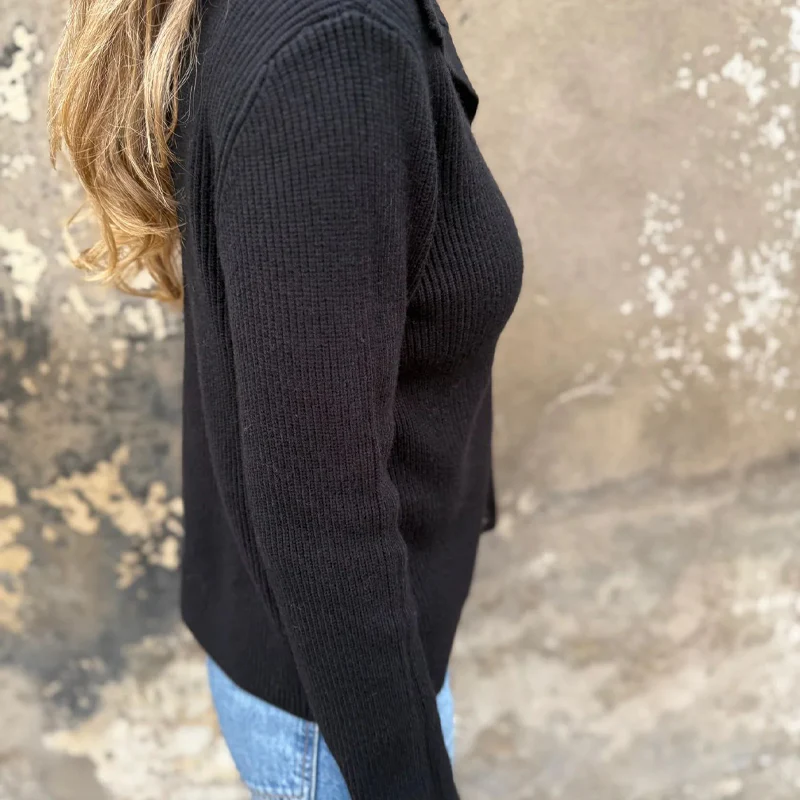 🎉Nieuwjaars Cadeau 50% KORTING!🧶Elegante Reverskraag Gebreide Top voor Dames: Klassiek & Veelzijdig – Perfect voor Kantoor & Weekend! - Image 7