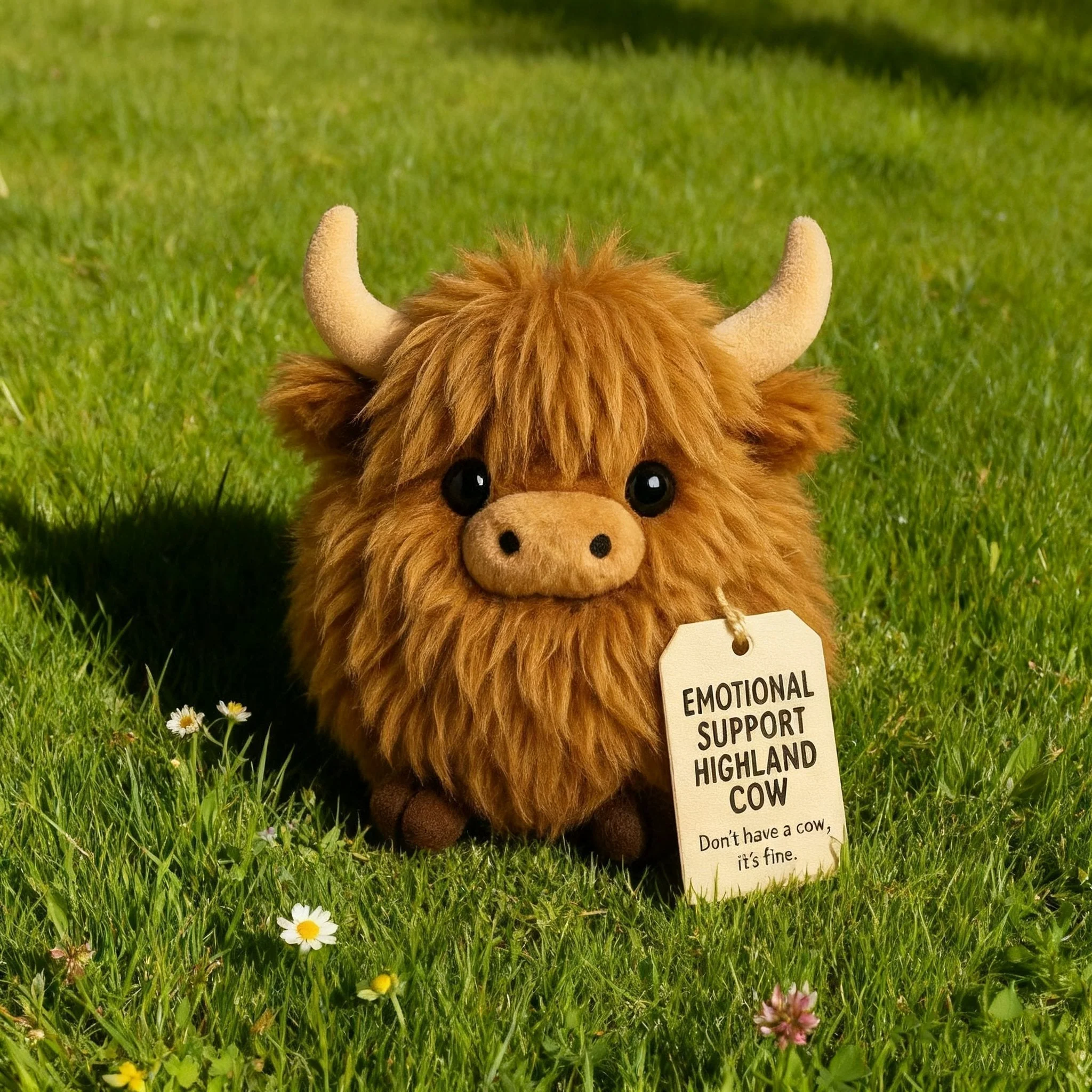 🐮🔥 Kerstuitverkoop 30% Korting! Emotional Support Highland Cow Plush – Ultrasoft, Charmant Ontwerp & Troostende Knuffel(Perfect Cadeau!) - Image 6