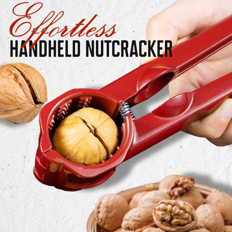 🔥 53% KORTING ! ✨ Handmatige Notenkraker - Lichtgewicht Ontwerp met Opvangbak, Geschikt voor Diverse Noten, Kraken zonder Pletten 🥜⚙️