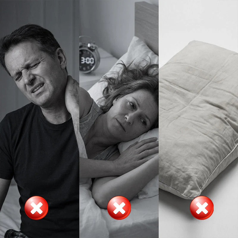 🌞Fris De Lente In Met 50% Korting!😴 Ergonomisch Bio-Traagschuim Neksteunkussen – Zeg Vaarwel tegen Nekpijn & Welkom bij Diepe Slaap - Image 2