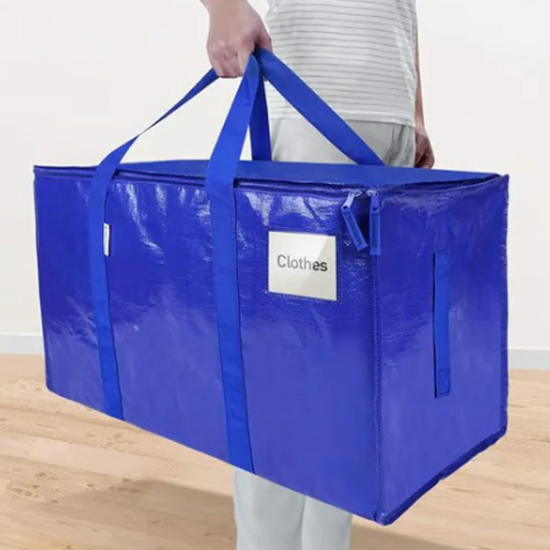 🎉Nieuwjaars Cadeau 50% KORTING!🛍️Extra Grote Opvouwbare Verhuiszak (Staaf & Waterdicht) – Sterke Handvatten & Ruimtebesparend: Perfect Voor Verhuizen/Opbergen!