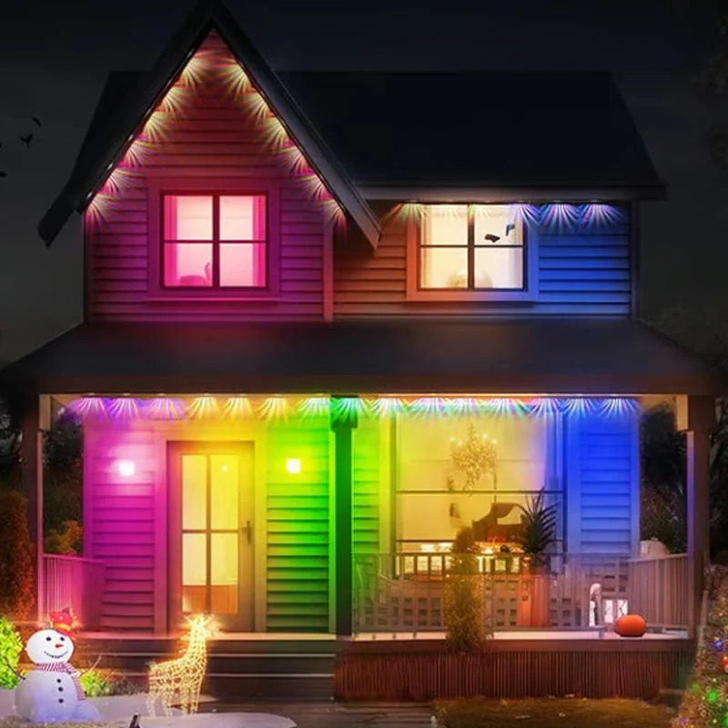 🏡🌳 Slimme Waterdichte LED Strip Licht – Binnen & Buiten, Persoonlijke Kleur Effecten, IP65 Waterdicht & Makkelijke Installatie (Perfect voor Feest Decoratie)! - Image 7