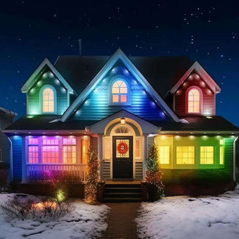 🏡🌳 Slimme Waterdichte LED Strip Licht – Binnen & Buiten, Persoonlijke Kleur Effecten, IP65 Waterdicht & Makkelijke Installatie (Perfect voor Feest Decoratie)! - Image 8