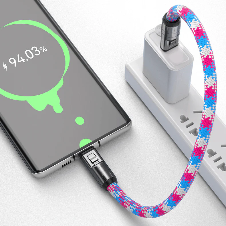 🔌⌚️ C naar C 240W Oplaadkabel met Draagbaar Armbandontwerp – Snelladen, Duurzaam & Altijd Binnen Handbereik! ⚡️ - Image 2