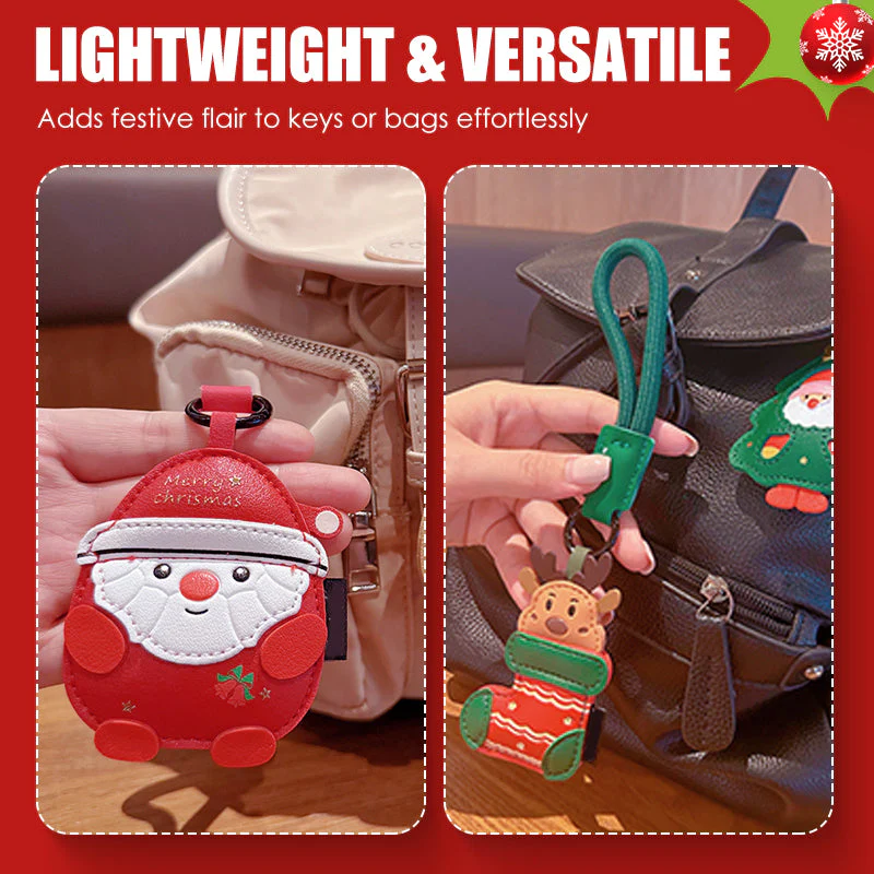 🎄🎁 Feestelijke Kerst Sleutelhanger Tasbedeltje – Charmante Kerstpersonages & Veelzijdig (Ideaal Cadeau voor Kerst!) - Image 6