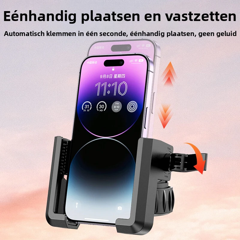 🎉Nieuwjaars Cadeau 50% KORTING!📱Fiets Telefoonhouder - Schokdempend & Superstabiel: Eenvoudig Te Monteren Voor 4.7-7.2 Inch Telefoons! - Image 3
