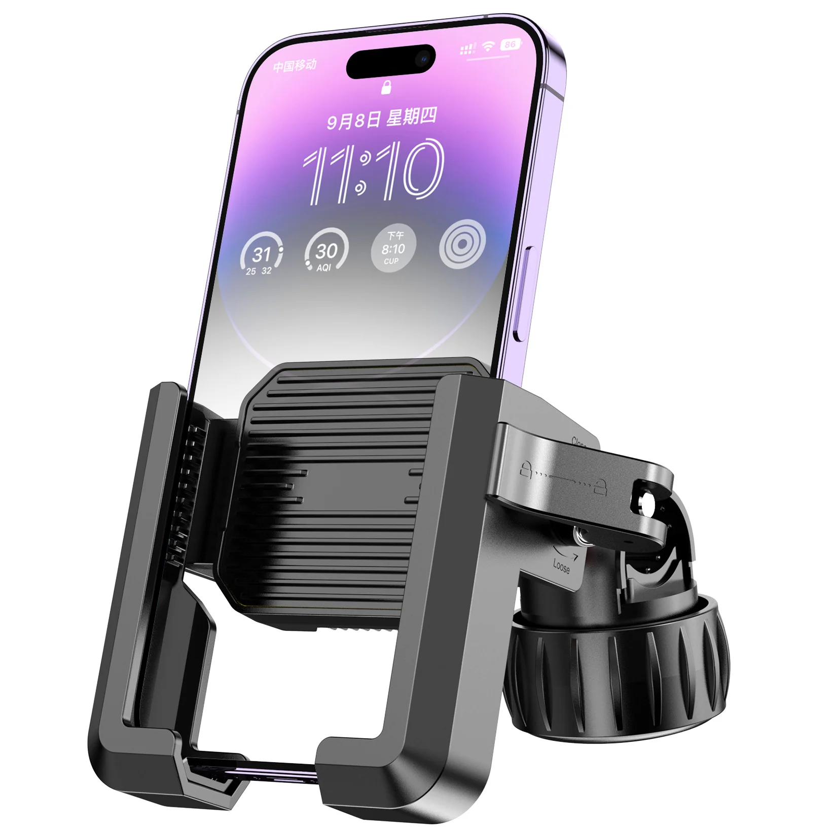 🎉Nieuwjaars Cadeau 50% KORTING!📱Fiets Telefoonhouder - Schokdempend & Superstabiel: Eenvoudig Te Monteren Voor 4.7-7.2 Inch Telefoons! - Image 5