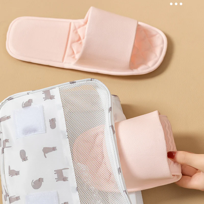 🛁 Opvouwbare Antislip Wegwerp-Doucheslippers – EVA-Materiaal, Comfortabel & Hygiënisch Voor Reizen/Thuis! - Image 9