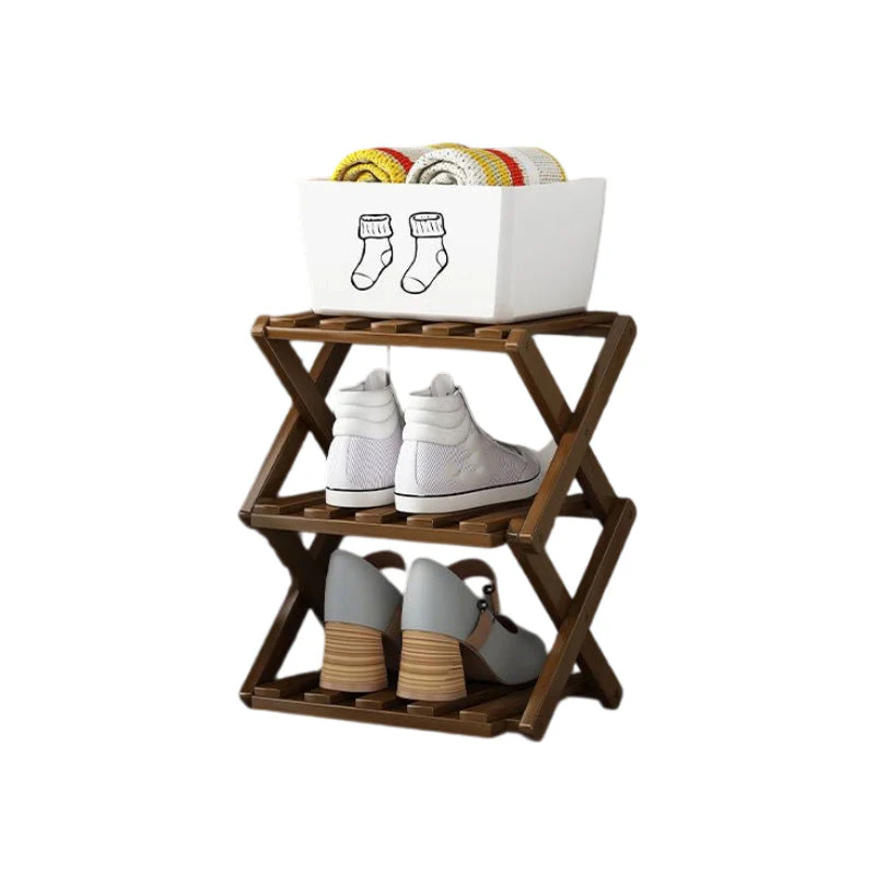🌞Fris De Lente In Met 50% Korting!👟Duurzaam Opvouwbaar Bamboe Schoenenrek – Meerdere Lagen & Ruimtebesparend! - Image 9