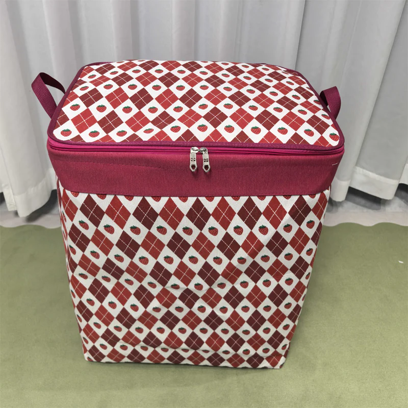 🌞Fris De Lente In Met 50% Korting!🧺Grote opvouwbare opbergbox van canvas – 120L inhoud, stof- & vochtbestendig, met praktische handgrepen voor kleding & beddengoed (50×40×60 cm). - Image 10