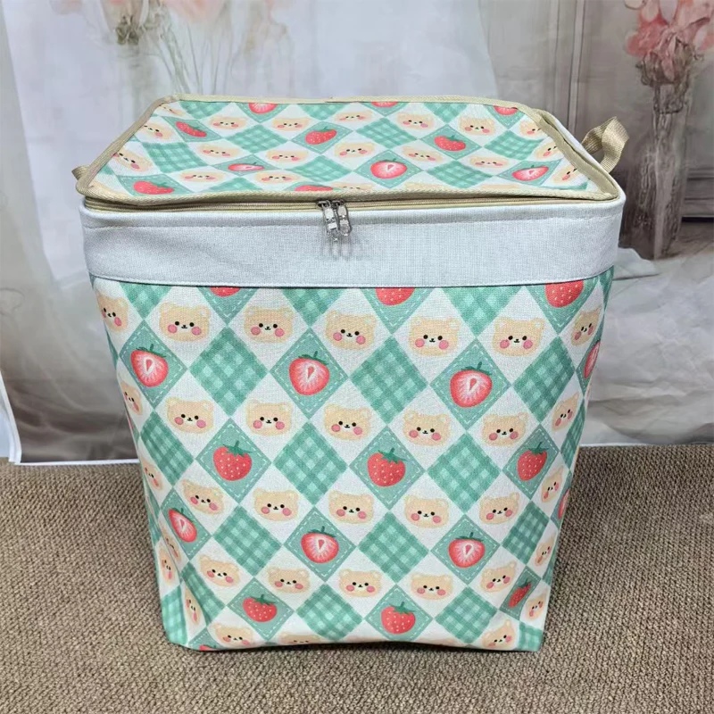 🌞Fris De Lente In Met 50% Korting!🧺Grote opvouwbare opbergbox van canvas – 120L inhoud, stof- & vochtbestendig, met praktische handgrepen voor kleding & beddengoed (50×40×60 cm). - Image 11