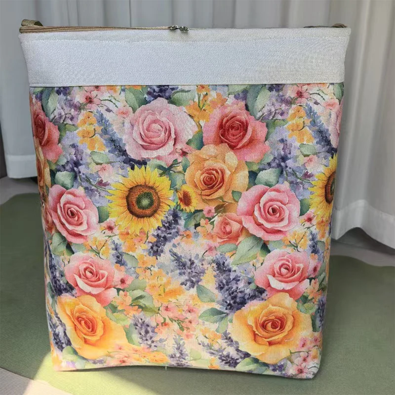 🌞Fris De Lente In Met 50% Korting!🧺Grote opvouwbare opbergbox van canvas – 120L inhoud, stof- & vochtbestendig, met praktische handgrepen voor kleding & beddengoed (50×40×60 cm). - Image 22