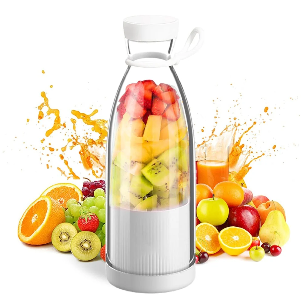 🖤Black Friday topper!50% KORTING✨ Draagbare USB-Oplaadbare Sapcentrifuge (2-in-1 Blender & Fles) – Krachtige 20.000 TPM Motor, Zelfreinigend & BPA-Vrij (Perfect voor Thuis, Werk, Sport & Reizen!) - Image 8