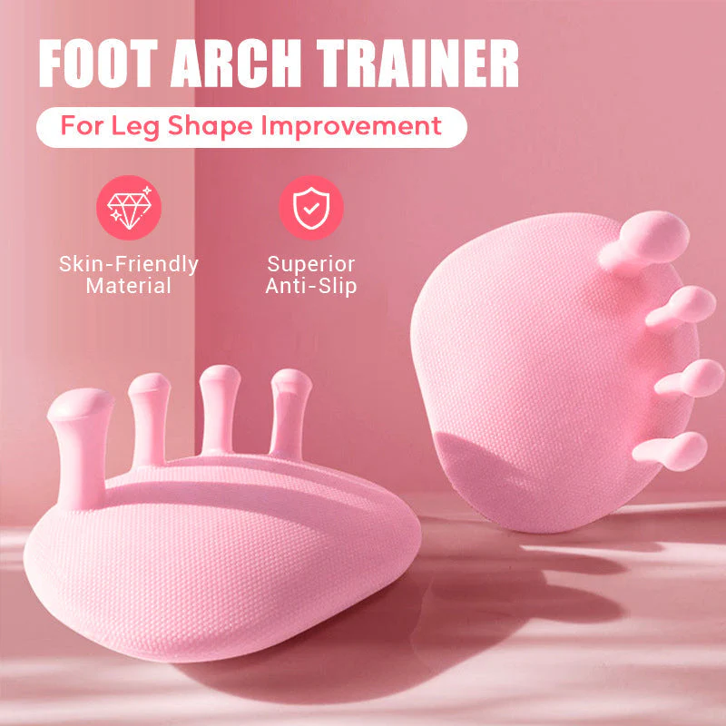 ✨ Voetboogtrainer voor Beenvorm Verbetering – All-in-één Ondersteuning, Huidvriendelijk TPR & Draagbaar (Discreet Training Thuis & Buiten!)