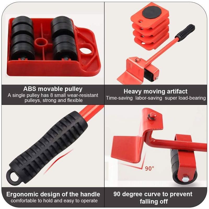 🏠🔧 Meubelliftglijder Meubelverplaatsingsapparaat – 150kg Draagvermogen, Stille Wielen & Vloerbescherming (Verhuizen & Schoonmaken Must-Have!) - Image 7